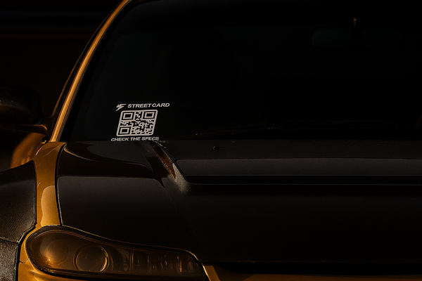 StreetCard + Square Sticker