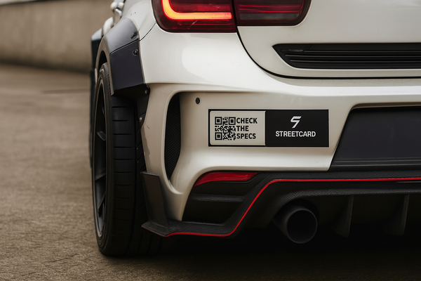 StreetCard + Bumper Sticker