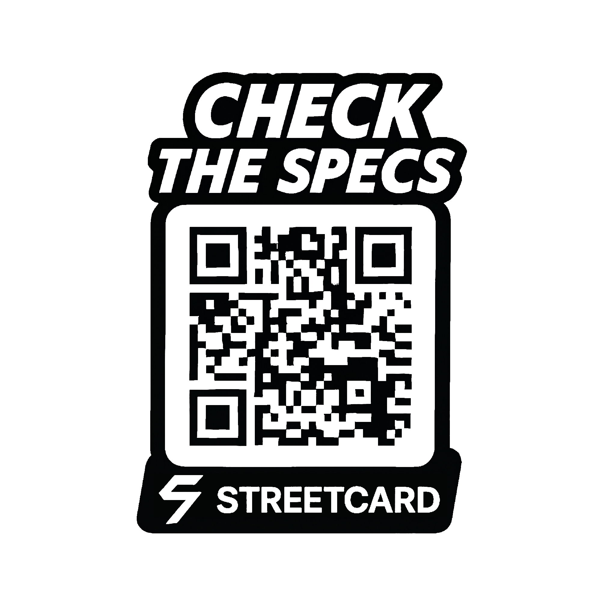 StreetCard Membership + Signature-Cut Sticker